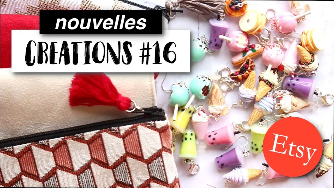 NOUVELLES CREATIONS #16  -  Restock boutique Etsy 31 Juillet