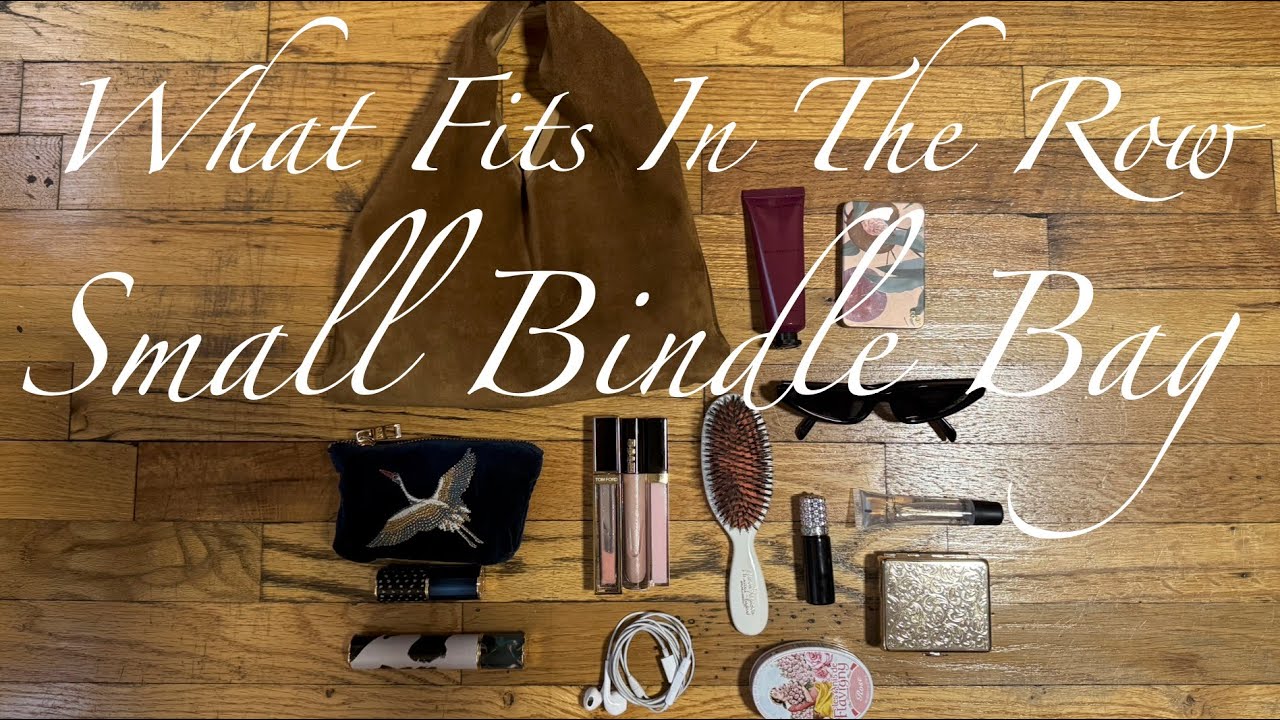 Что помещается в сумку THE ROW Small BINDLE? Лела София