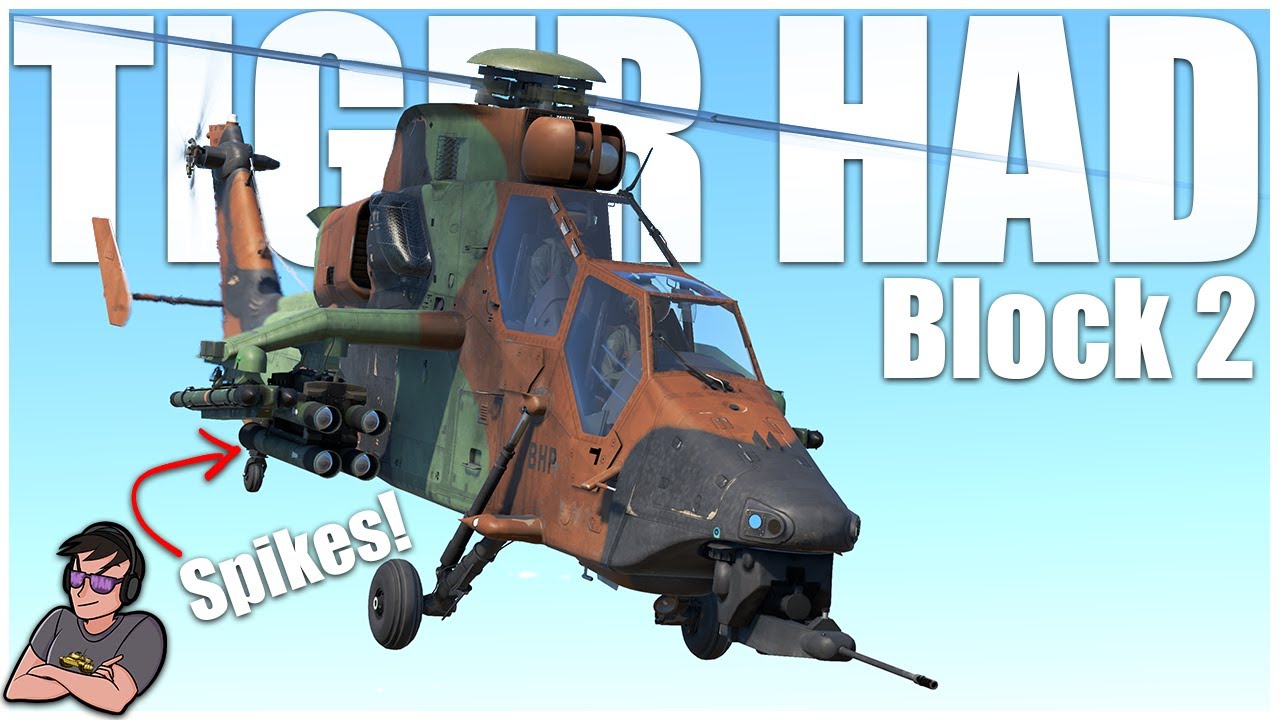 Наименее «забывчивый» французский вертолёт — Tiger HAD Block 2 — War Thunder