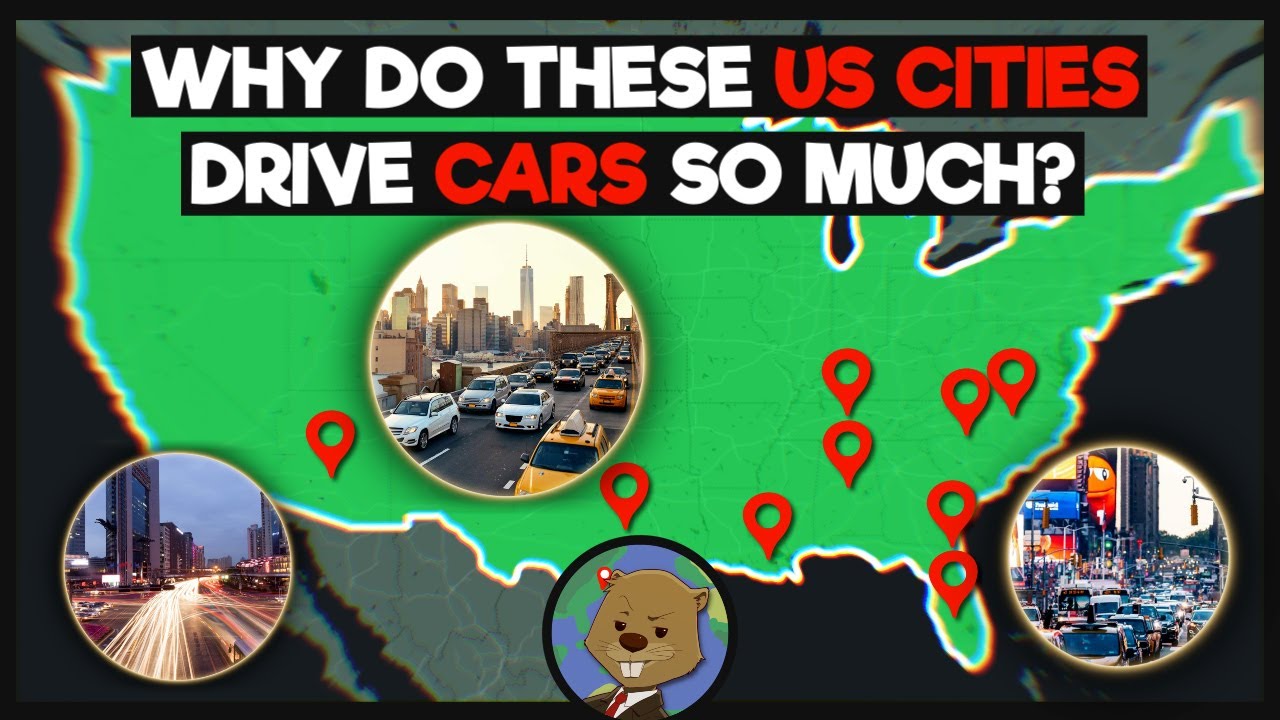 Which US Cities Residents Drive The Most?