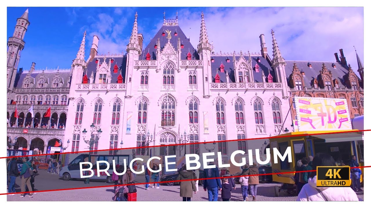 Brugge, Belgium 🇧🇪 4K Walking Tour