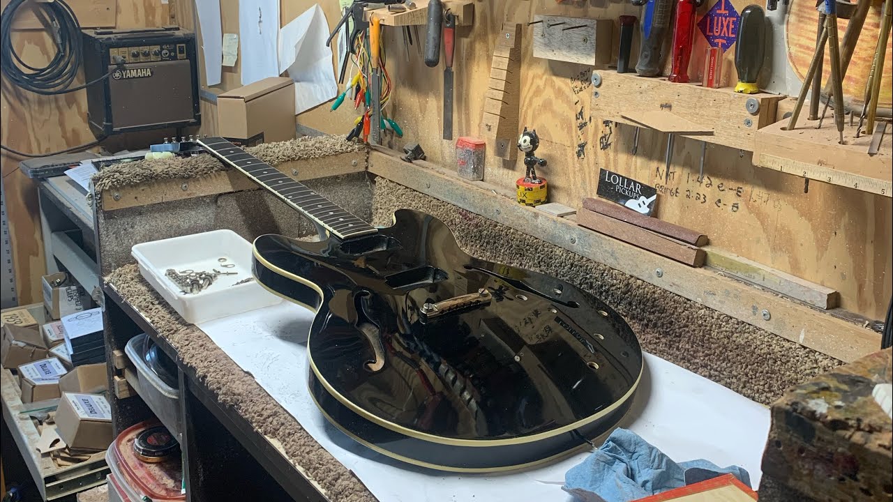 Guitar Wiring Through The F hole