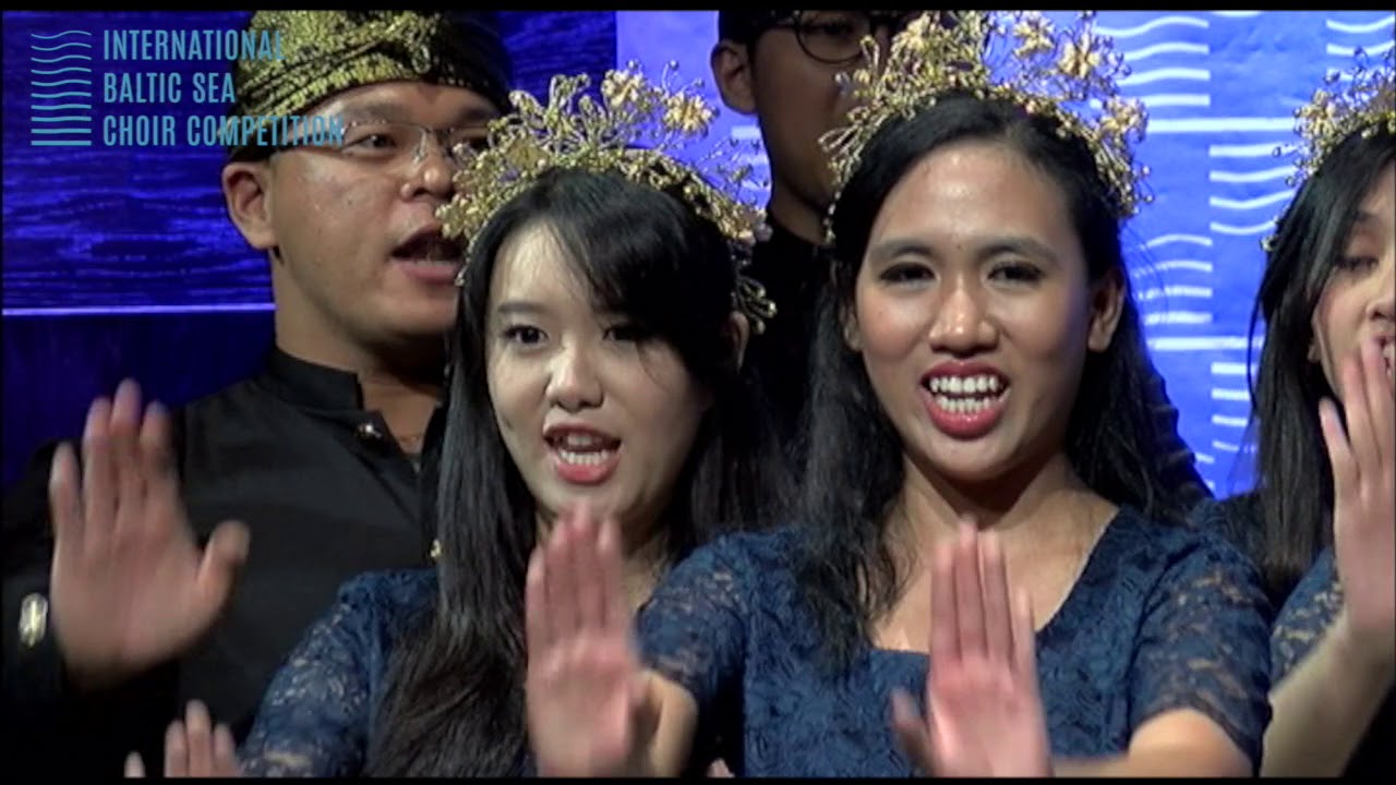 Cikala Le Pong Pong, arr. by Ken Steven, Parahyangan Catholic University Choir, IBSCC 2018