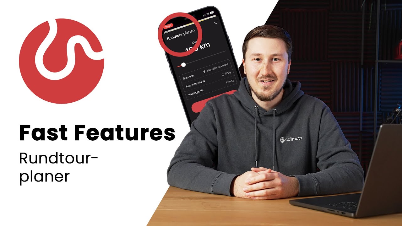 Rundtour planen mit calimoto: In wenigen Minuten zur Motorradtour mit dem Rundtourplaner