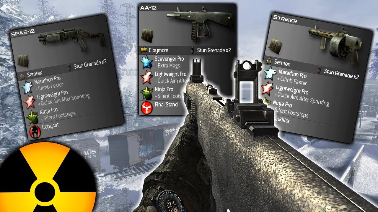 Only Using Shotguns Tactical Nuke Challenge! (MW2)