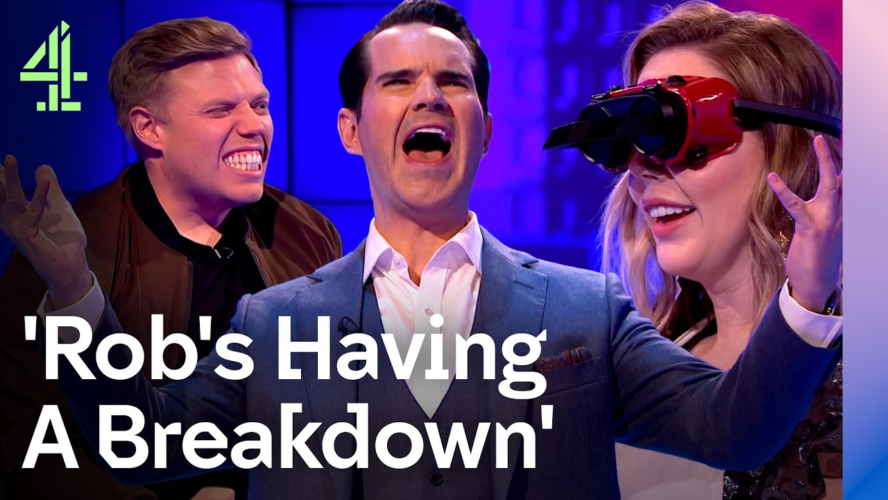 Rob Beckett Versus Katherine Ryan in DAFT Minigames | 8 Out of 10 Cats | Channel 4 Entertainment