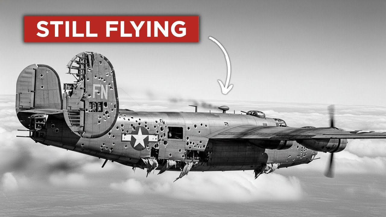 When Germans Blew the Tail Off an American B-24 &mdash; He Flew 400 Miles With 1,047 Holes