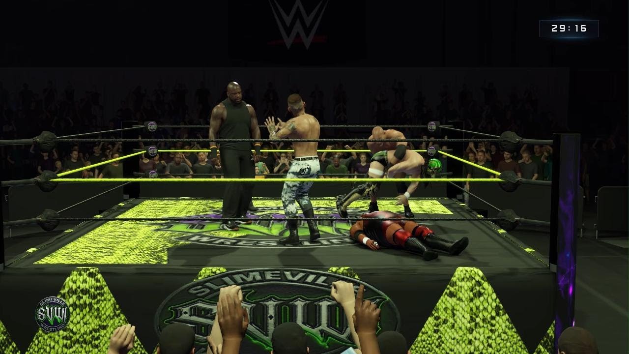 SVW: Adrian Kirk Vs Shaq Vs Corey Graves Vs El Mago Jr Vs Goldberg