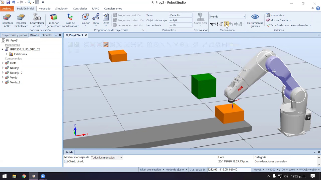 Robot Studio: Pick and Place