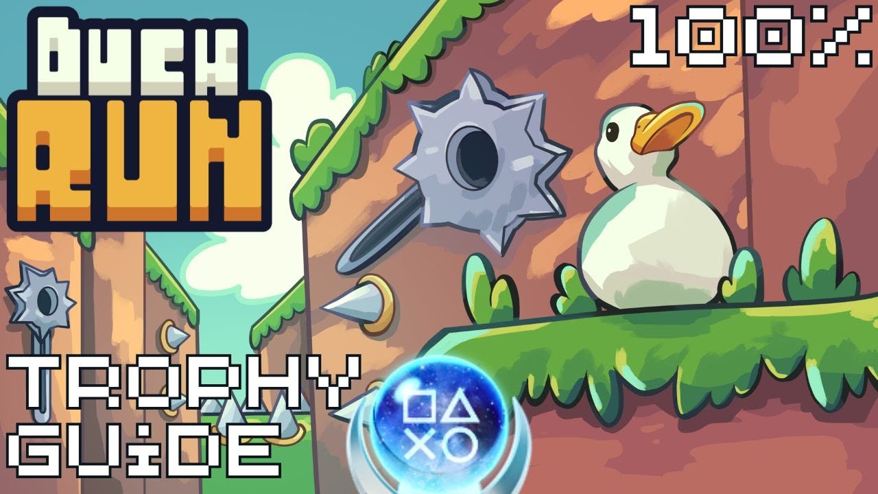 NEW Challenging Platformer! | Duck Run Trophy Achievement Guide
