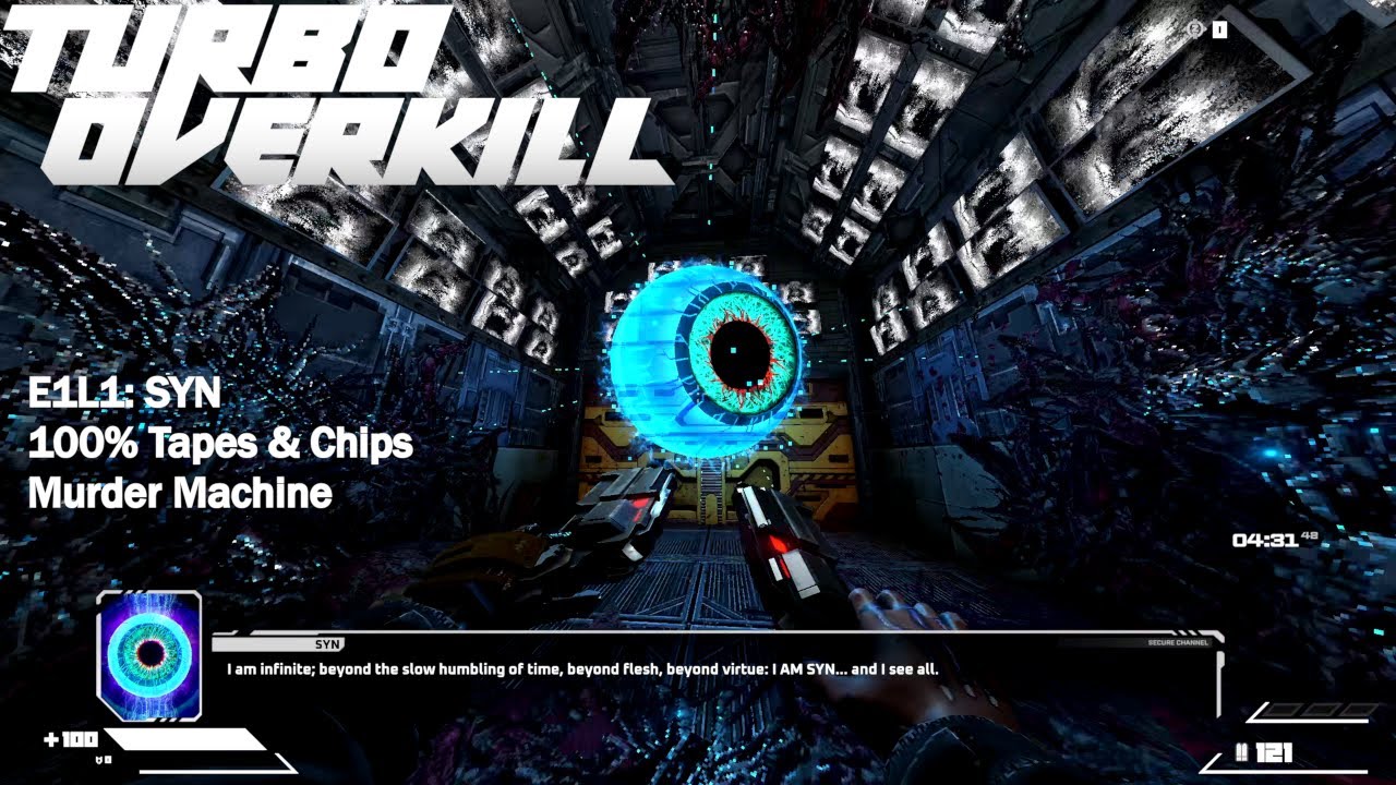 Turbo Overkill - E1L1: Syn (Murder Machine, 100% Tapes/Chips)