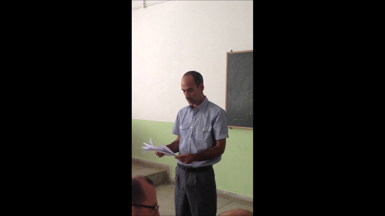 أساتذة ثانوية الشريف الإدريسي بتطوان ينتفضون