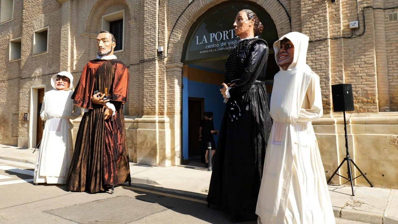 V Recreación de la fundación de la Cartuja de la Inmaculada Concepción 2025 gigantes y gaiteros