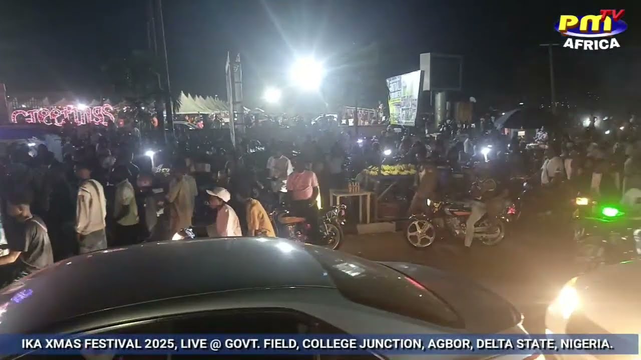 Ваш рождественский фестиваль 2025 года на правительственном поле, Агбор, штат Дельта, Нигерия.