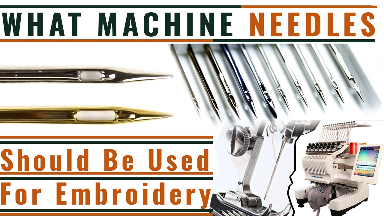 What Machine Needles Should be Use For Embroidery | Best Machine Needles | Zdigitizing