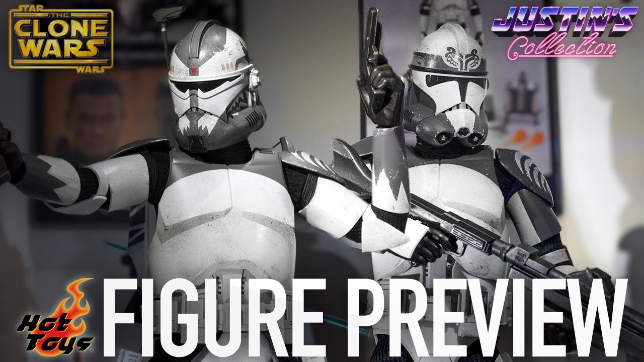 Hot Toys Clone Commander Wolffe & Wolfpack Clone Trooper - Figure Preview Episode 337