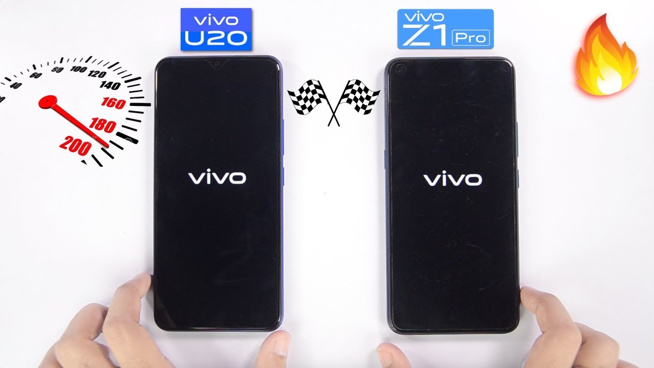 Vivo U20 vs Vivo Z1 Pro Speedtest Comparison & RAM Management