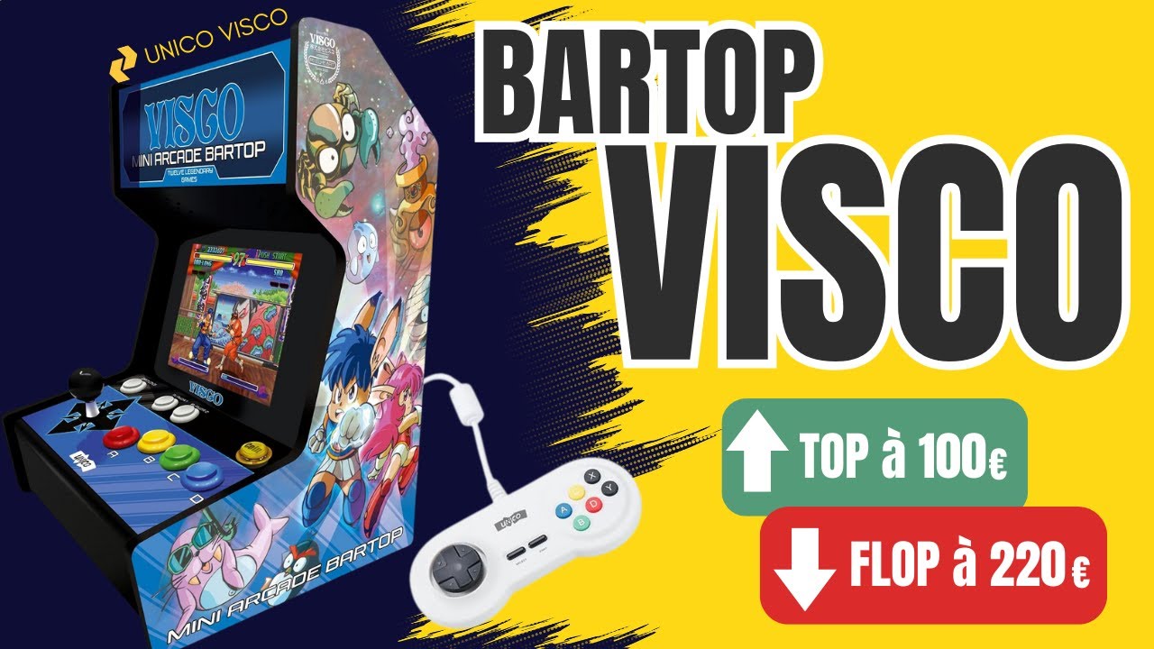 BARTOP UNICO VISCO : TOP ou FLOP ? Déballage, Présentation et Test.
