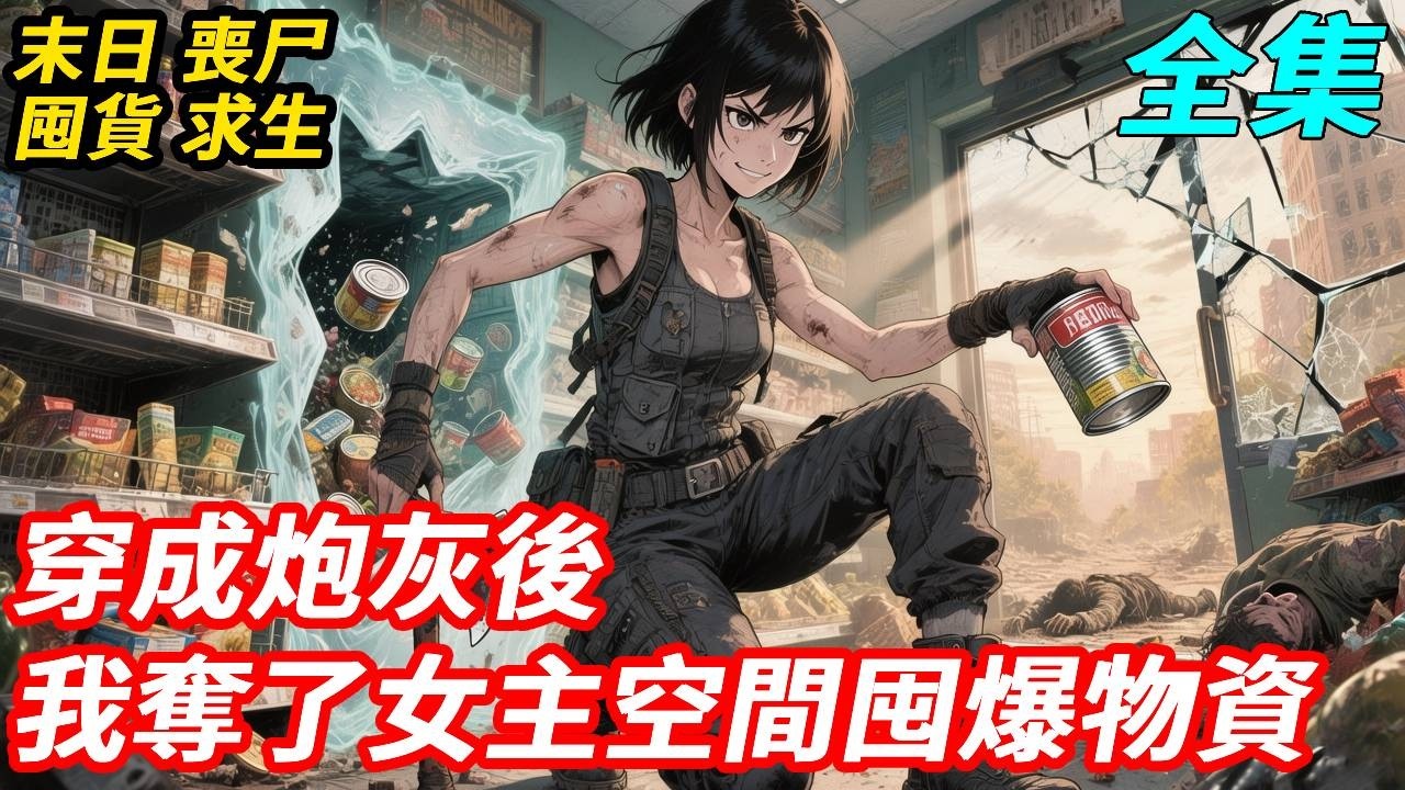 我穿成末世炮灰，原主癡戀渣男為他淪為喪屍口糧，連本該屬於她的空間都被小白花女主奪走。這一世我絕不原諒，果斷踹掉渣男套現六千萬，奪回無限空間，瘋狂囤貨打怪升級，順便搞點破壞，這一世我只為自己痛快而活！