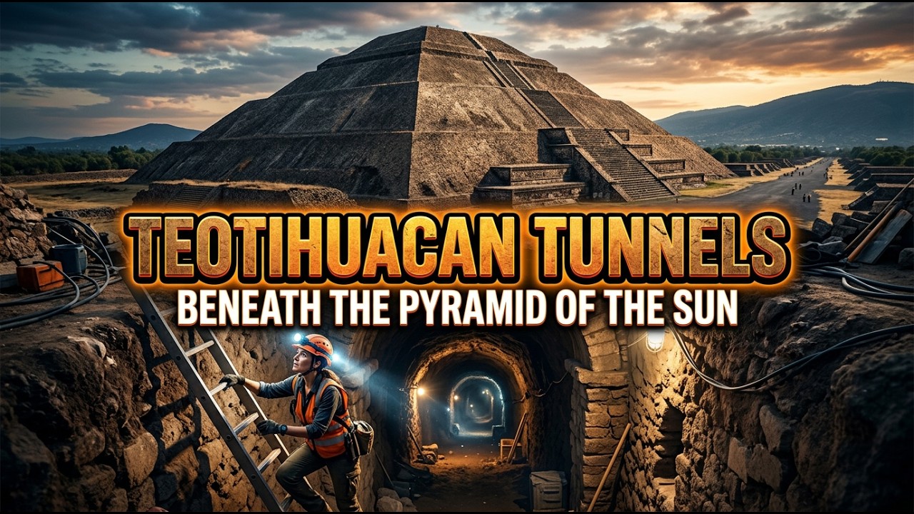 Teotihuacan Tunnels: Beneath the Pyramid of the Sun