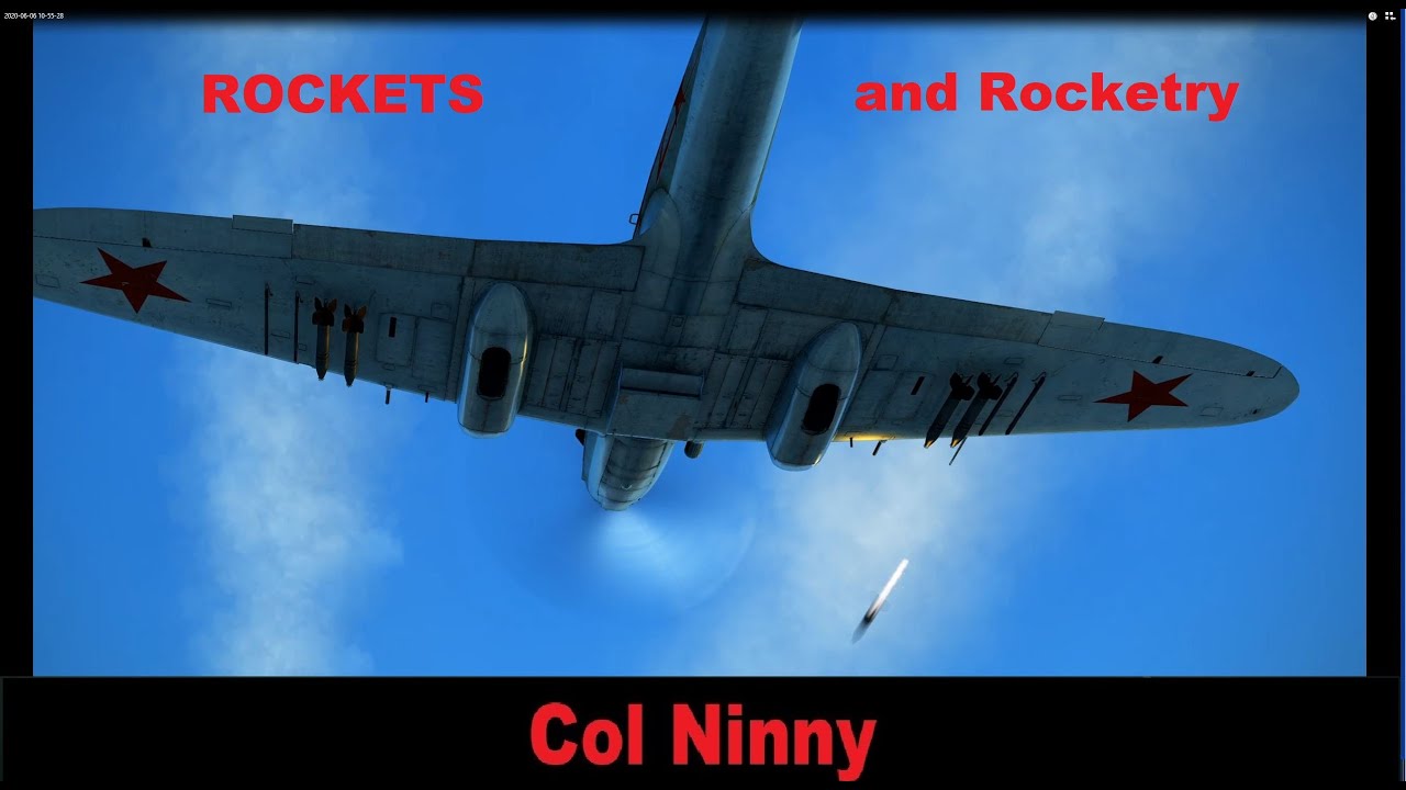 (89) IL-2 How to use ROCKETS, and Rocketry - Learning an Impossible Art !