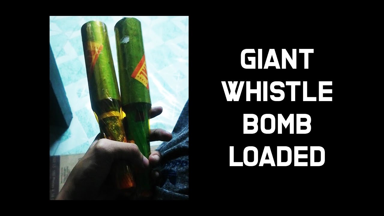 Giant Whistle Bomb Loaded (Paputok) - NYE 2022