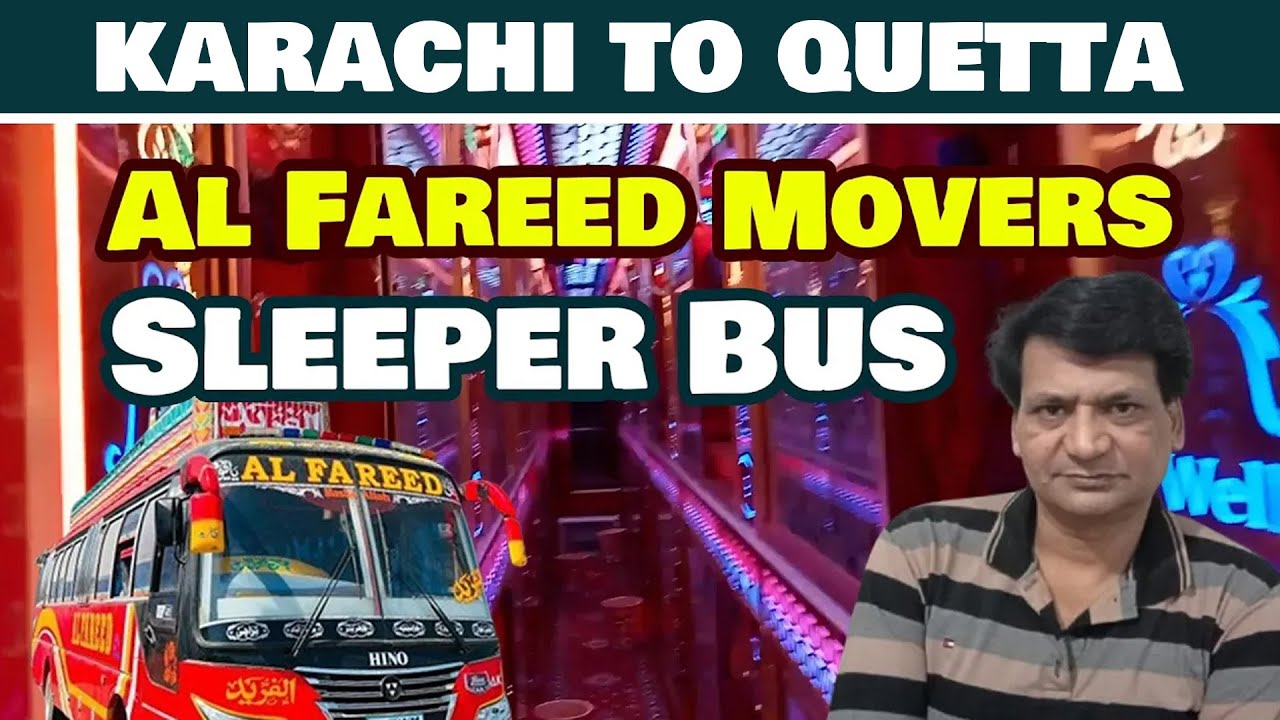 Автобус-трансфер из Карачи в Кветту | Al Fareed Movers | Онлайн-бронирование и стоимость билетов