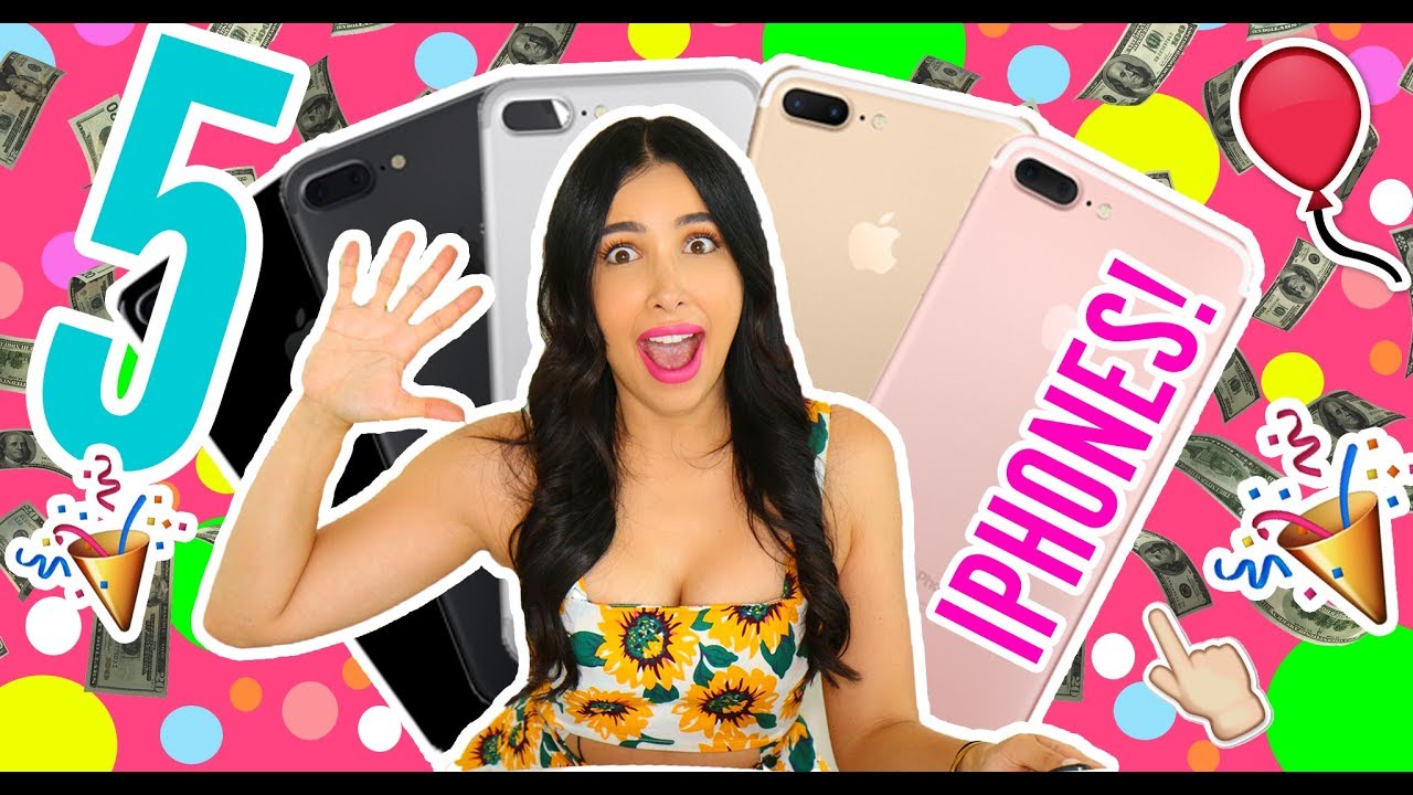 TE REGALO 5 IPHONES!! MEGA SORTEO con 5 GANADORES!! Sorteo INTERNACIONAL FACIL DE CONCURSAR