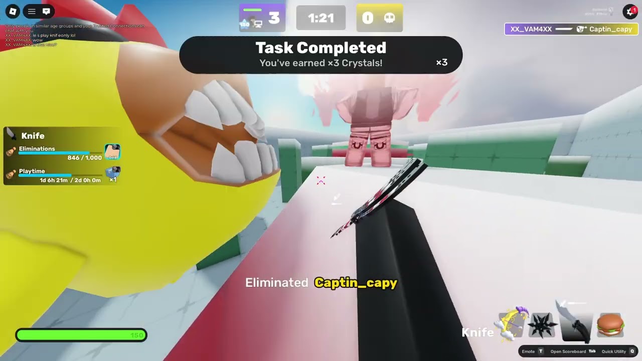 rivals hitting 2 clips in a row he was kinda staying still