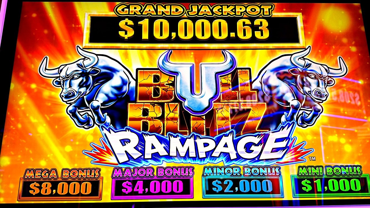 EPICKI NOWY JACKPOT W BULL BLITZ RAMPAGE!!!!!!!!!!!