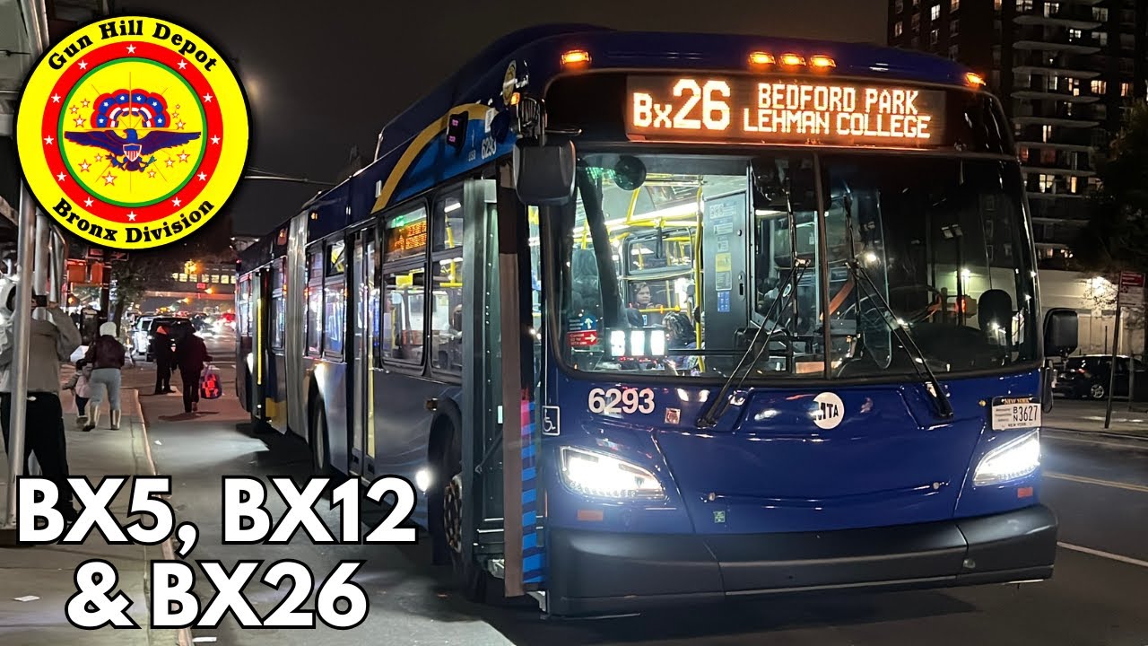 MTA: 2025 New Flyer XD60 action on the Bx5, Bx12 & Bx26
