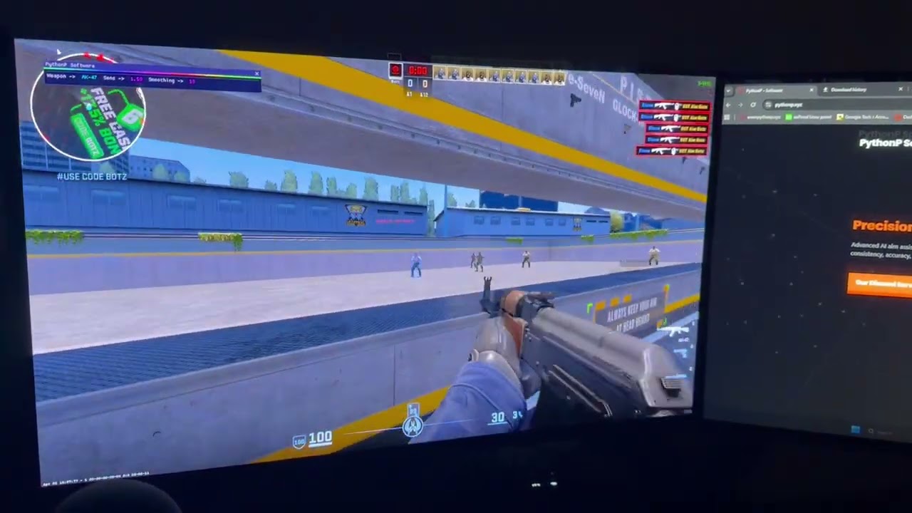 CS2 - 2 PC / 1 PC - AI Aimbot - Makcu/Ferrum/Mouse Event