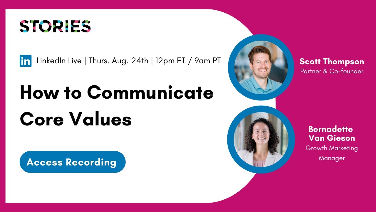 How to Communicate Core Values