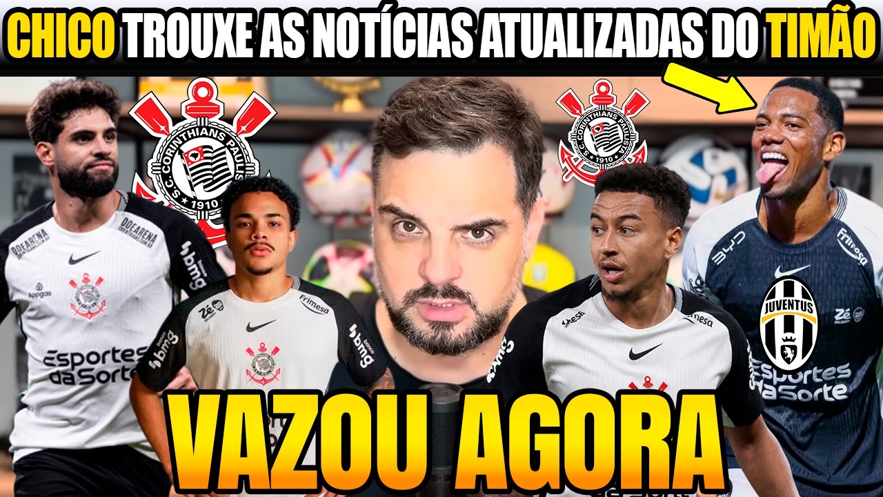 🚨CONFIRMADO NO CORINTHIANS! VENDA MILIONÁRIA NO TIMÃO!? VAZOU INFORMAÇÕES DO BASTIDORES DO TIMÃO