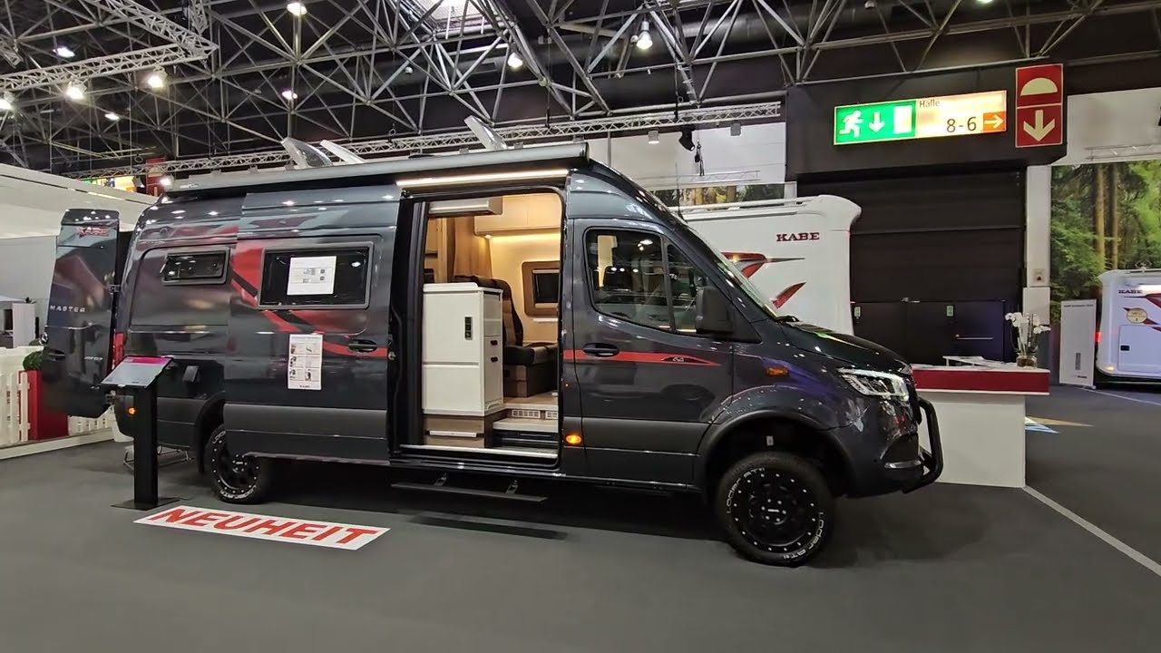 New for 2025! 4x4 Mercedes camper for EXTREMELY COLD weather. Kabe Van 690 LB