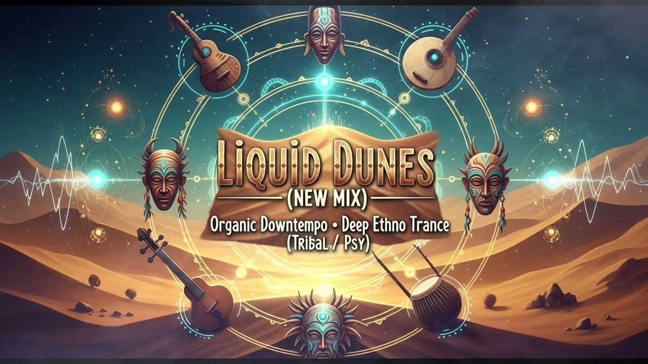 Liquid Dunes (NEW MIX) - Organic Downtempo • Deep Ethno Trance (Tribal / Psy)