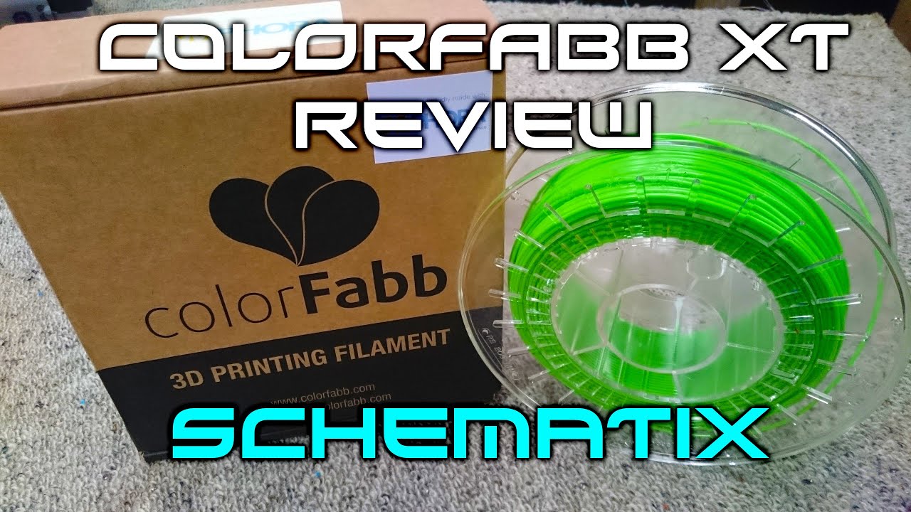 Review: Colorfabb XT Filament + PETG Shootout