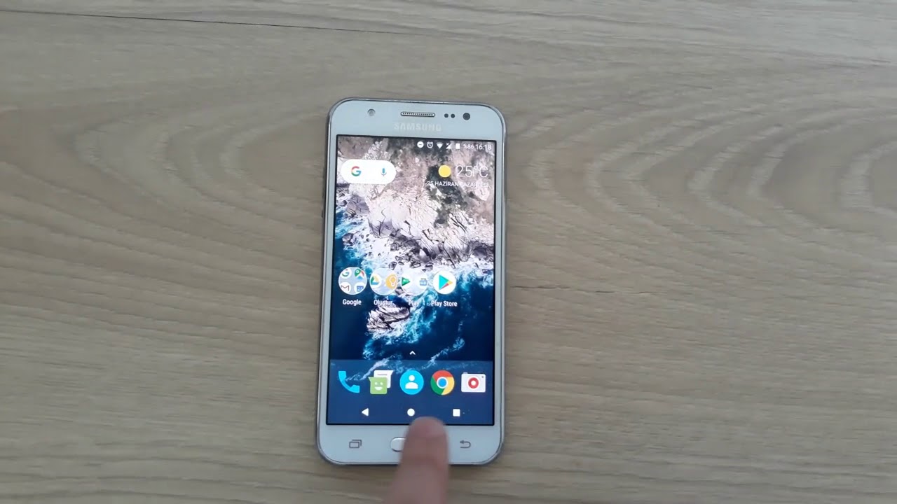 Galaxy J5 2015 7.1.2 Resurrection Remix v5.8.5