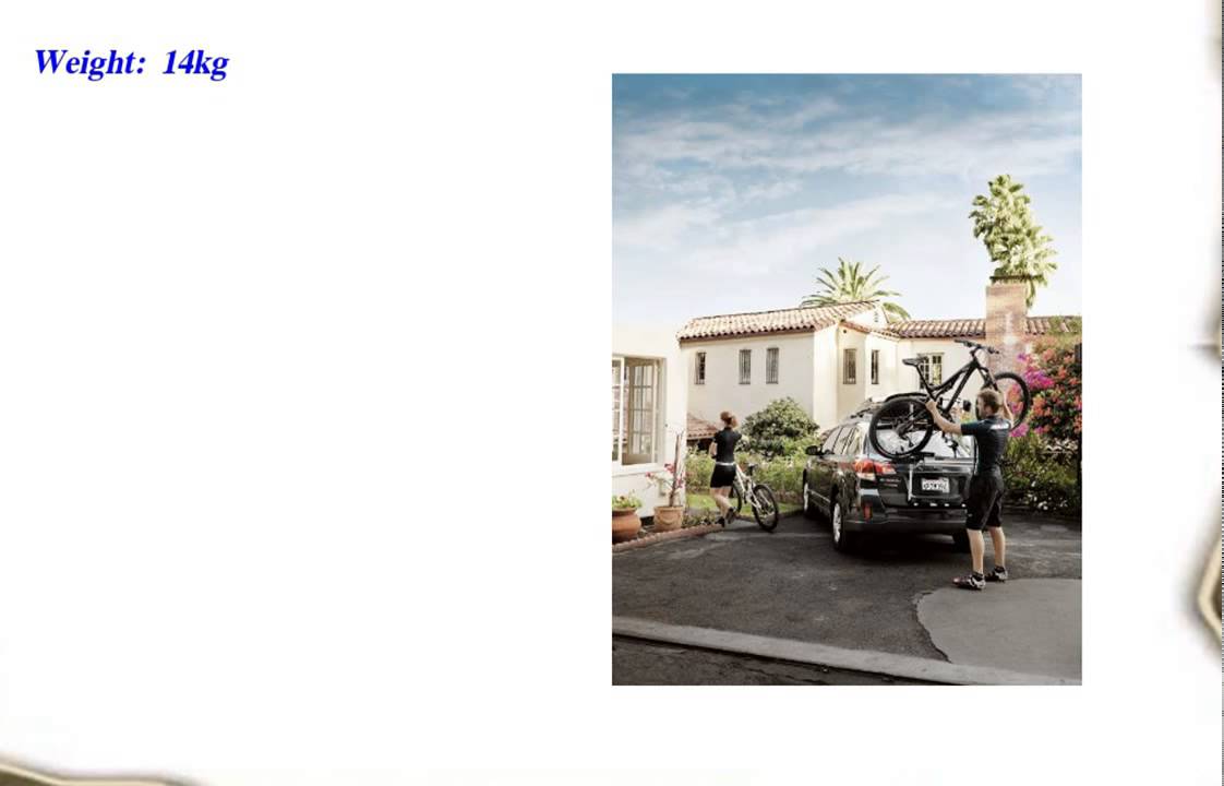 Thule Backpac 973 Bike Carrier Rear Mounted