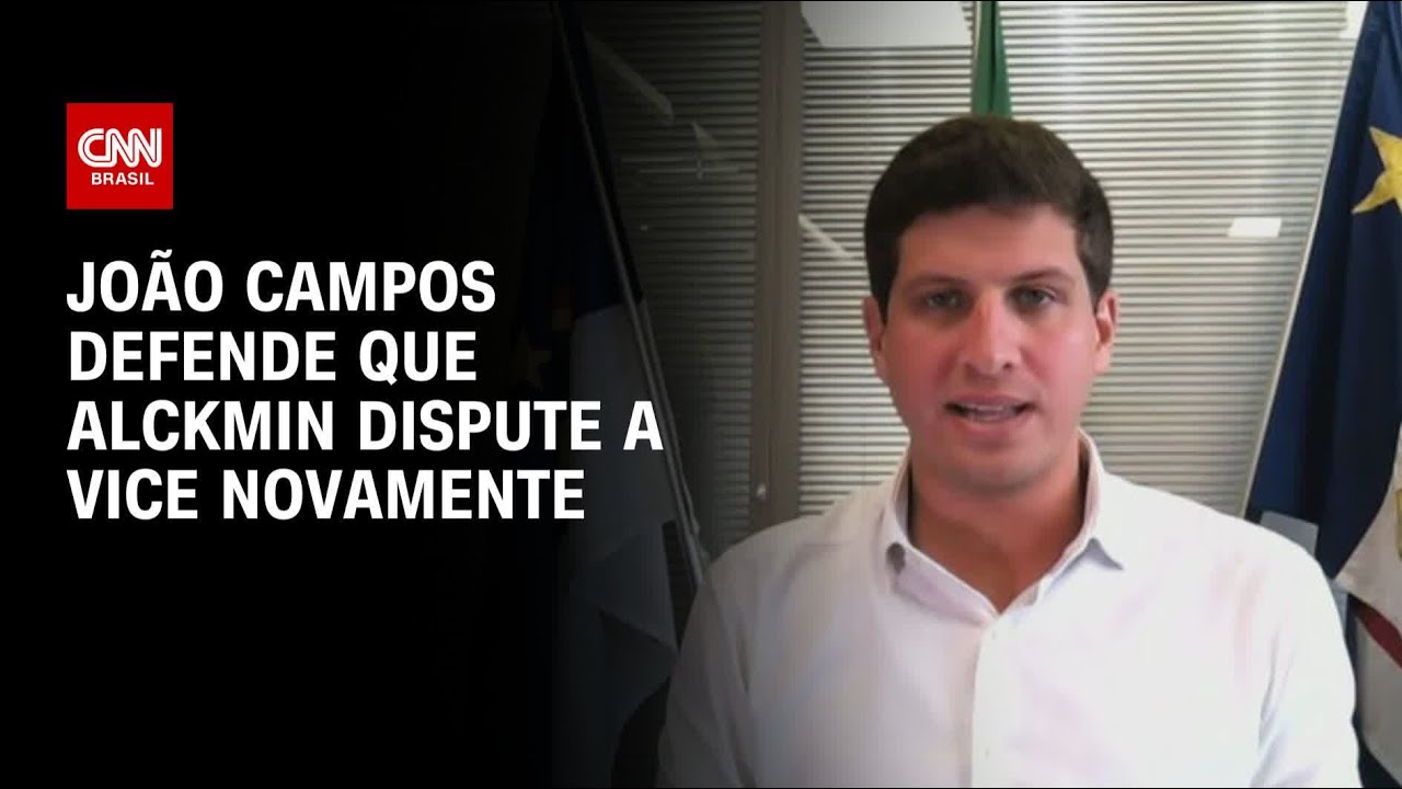 Prefeito de Recife defende que Alckmin dispute vice-presid&ecirc;ncia | CNN 360&deg;
