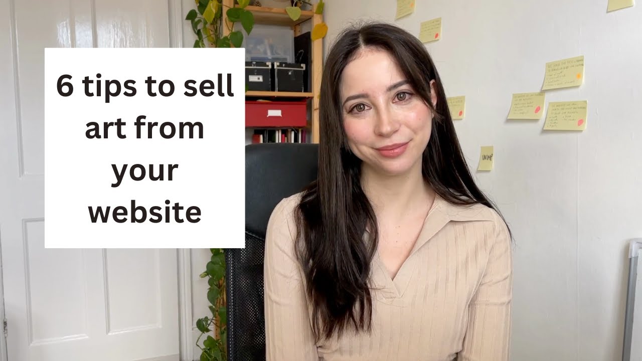 6 tips for artists to sell art from their website