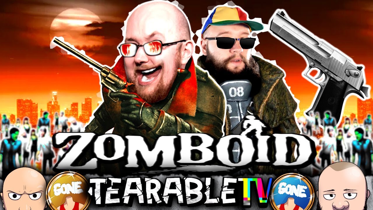 2 Idiots BARELY Survive Louisville in Project Zomboid with Friends