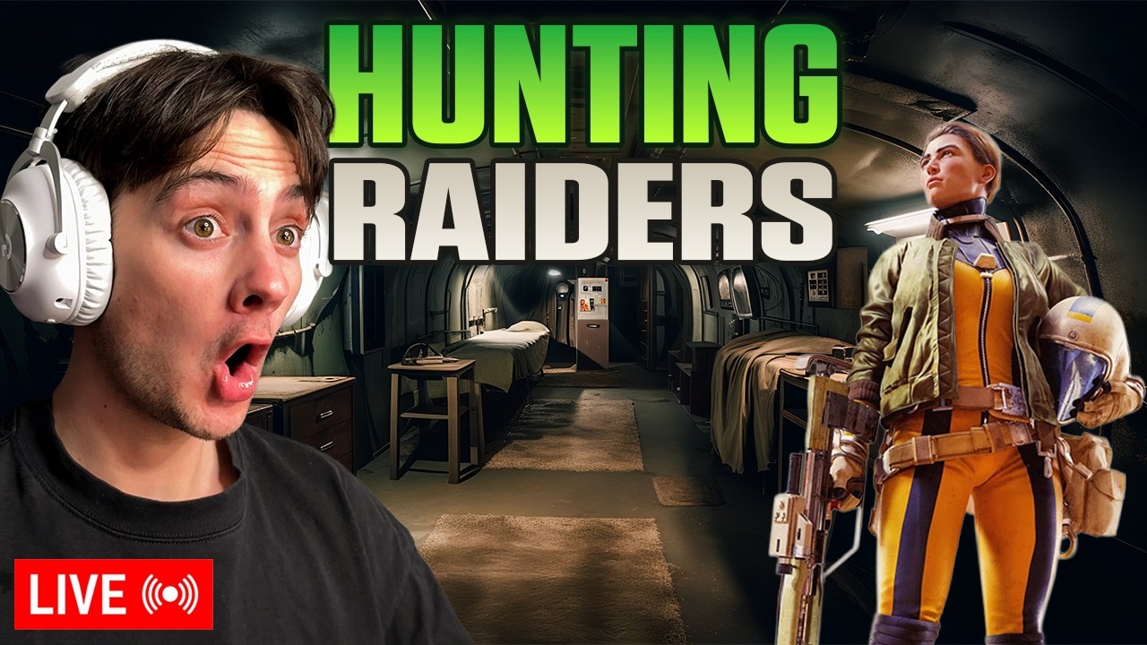 Quiet Night in the Bunker - BEING AGRO AND HUNTING RAIDERS TODAY❗  Log #17