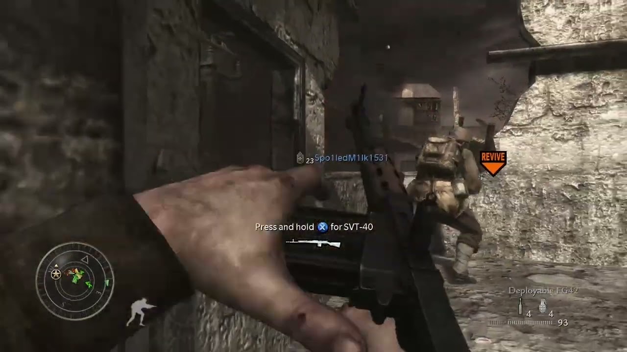 Call of duty world at war, heart of the Reich last mission co-op with 2 of my other buddies 