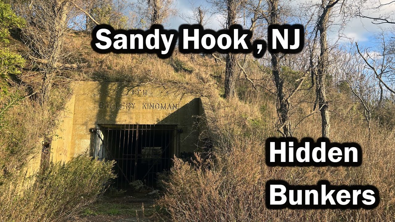 Exploring Abandoned Bunkers on the Beach - Sandy Hook, New Jersey
