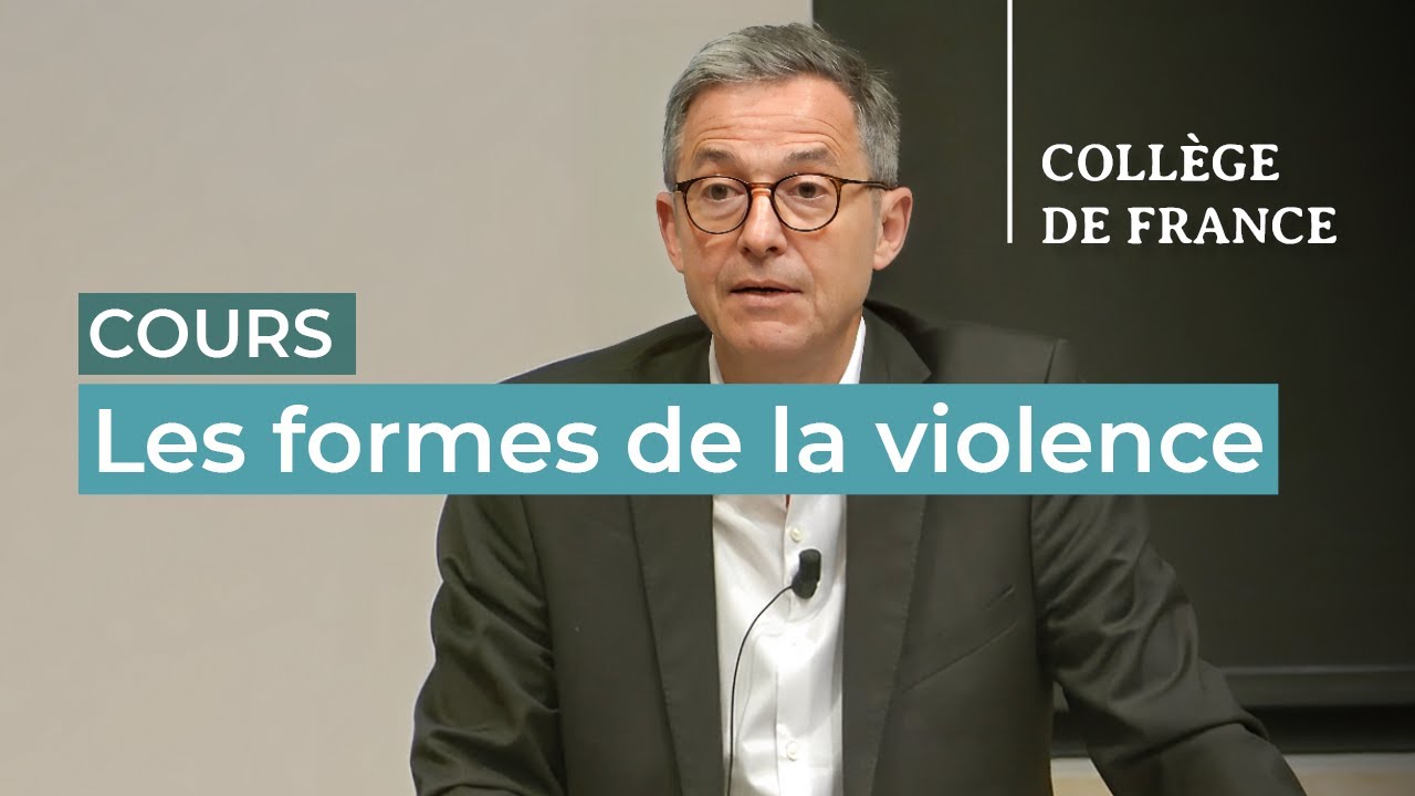 Les formes de la violence (4) - Didier Fassin (2024-2025)