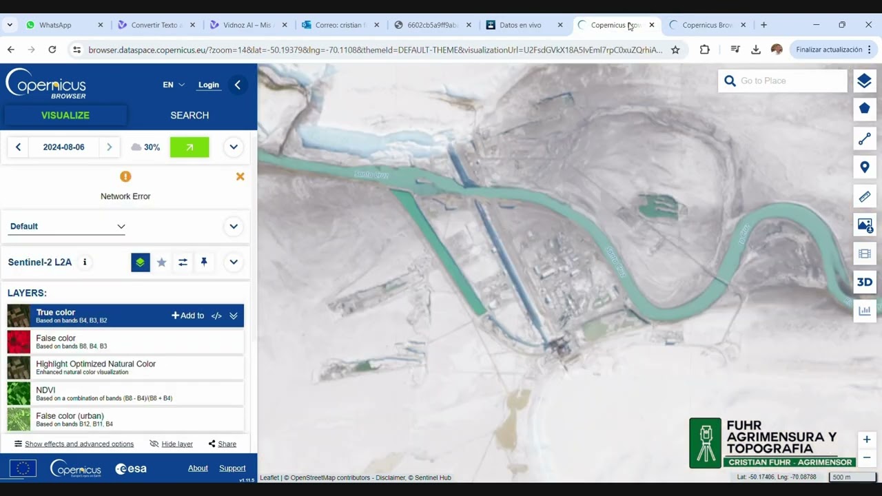 como descargar imagenes satelitales actuales gratis
