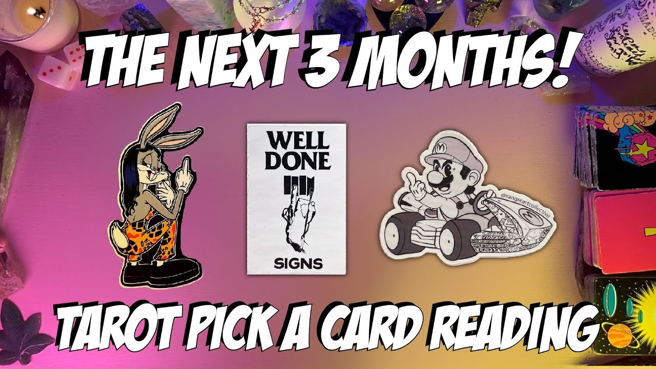 🔮The Next 3 Months! What To Expect?🔮 Tarot Pick a Card Reading