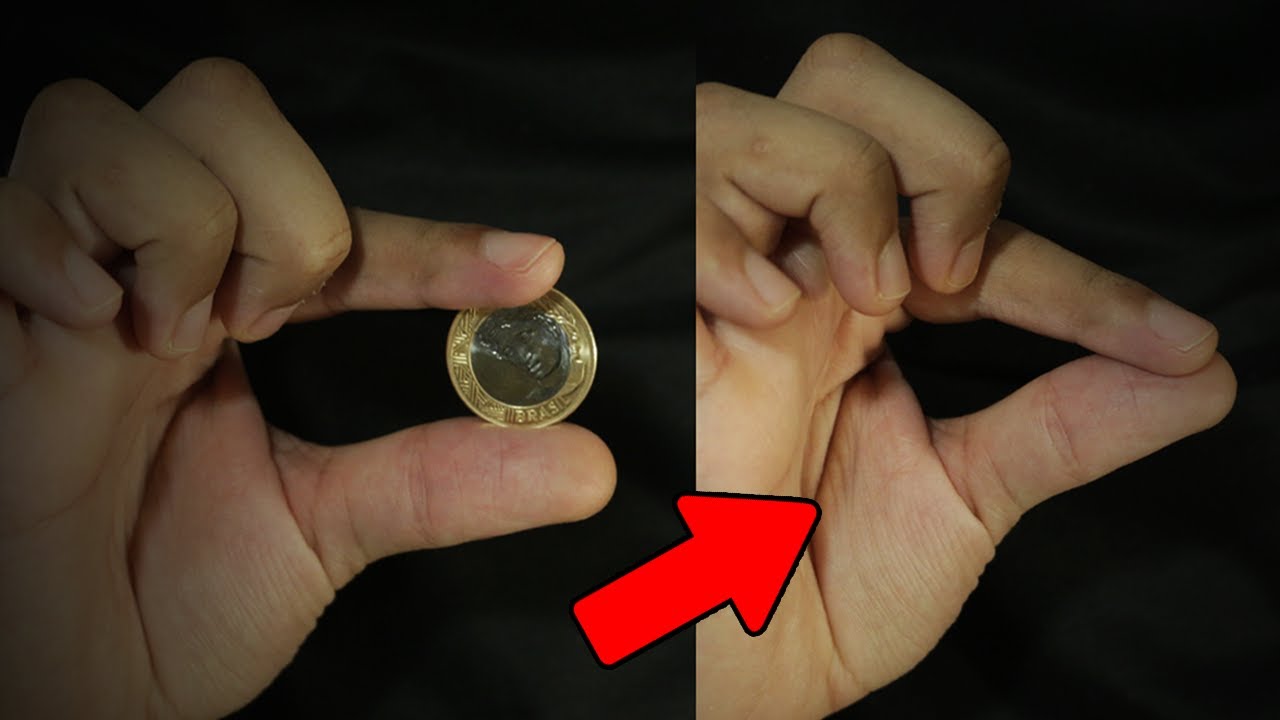 Moeda SOME! Mágica INCRÍVEL e FÁCIL! (Tutorial)