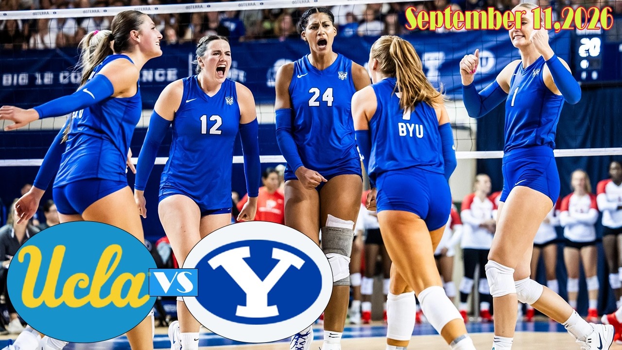 UCLA vs. BYU | FULL MATCH  | September 11,2026 | NCAA Volleyball 2026